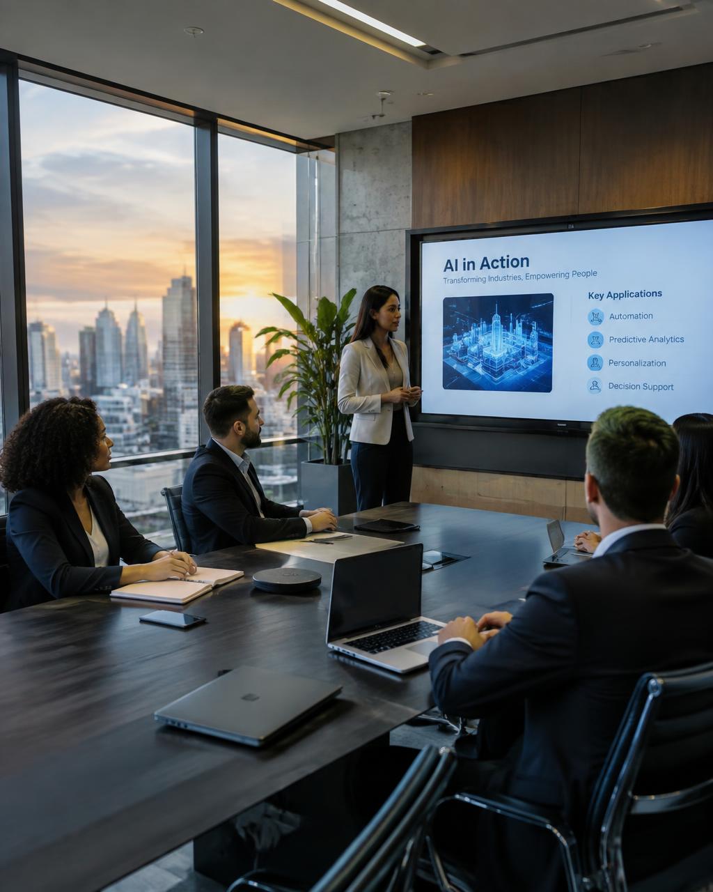 Technology consulting meeting